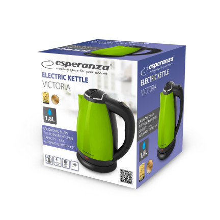 EKK013G ESPERANZA CZAJNIK ELEKTRYCZNY VICTORIA 1.8 L ZIELONY