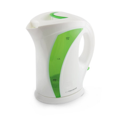 EKK018G ESPERANZA ELEKTRISCHER KESSEL IGUAZU 1,7 L WEISSGRÜN
