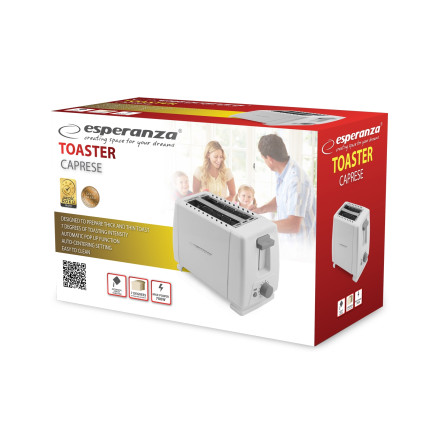 EKT001 TOASTER SANDWICHTOASTER 600W