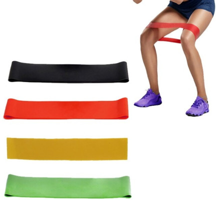 FT37 FITNESS EXERCISE BANDS SADA 4 x GUM BANDS