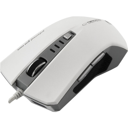 EM122W ESPERANZA DRÁTOVÁ MYŠ. PRO HRÁČE 6D OPT. USB DRAGON WHITE