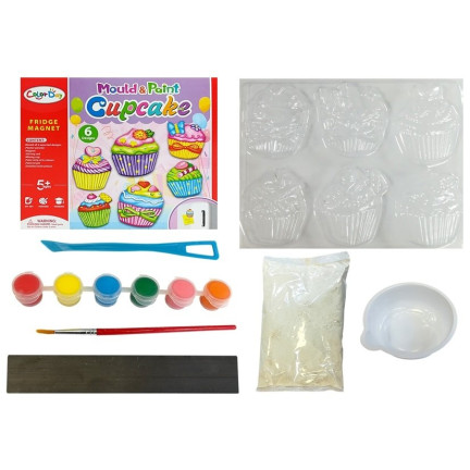 TG67288 MAGNETE DIY KREATIV KIT DIY CUPCAKES FÜR KÜHLSCHRANK