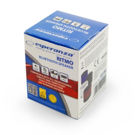 EP115K BLUETOOTH REPRODUKTOR FM RITMO BLACK ESPERANZA