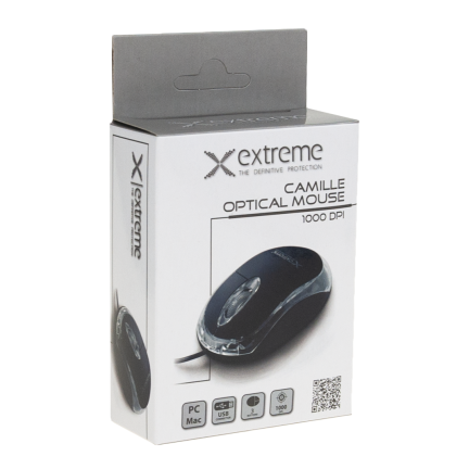 ES100C MAUS KABELGEBUNDENE OPTISCHE USB-MAUS KLEIN KOMFORTABEL