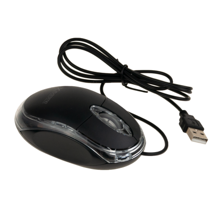 ES100C MAUS KABELGEBUNDENE OPTISCHE USB-MAUS KLEIN KOMFORTABEL