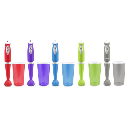 ES12C RUČNÍ MIXÉR NA ZMRZLINU S NÁDOBOU ČERVENÝ