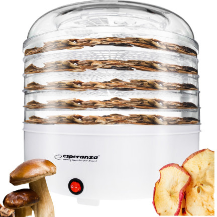 EKD001 GROSSE PILZ OBST GEMÜSE FLEISCH TROCKNER LEISTUNGSSTARK EKD001 ESPERANZA 