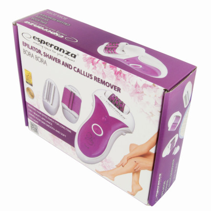 EBD004 ESPERANZA EPILÁTOR 3V1 BORA BORA