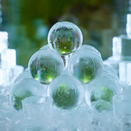 Eisform eis kugeln form 4 stück für getränke gross