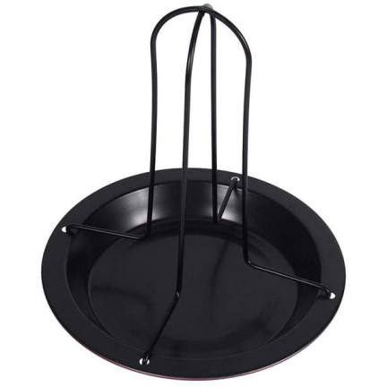 TD37 GRILLHÄHNCHEN BRATROST MIT BODEN 17X17X20CM