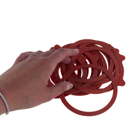 FOR0012 SADA 20KS. GUMOVÁ TĚSNĚNÍ PRO NÁDOBY GUMOVÁ TĚSNĚNÍ PRO VAŘEČKY