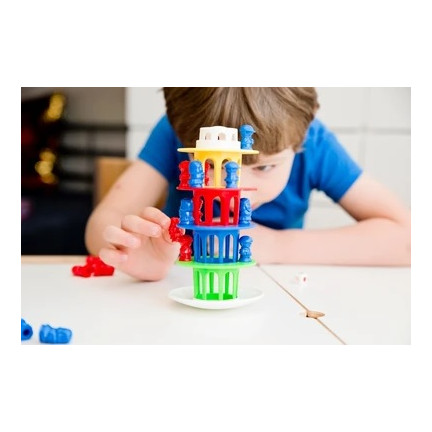 TG55521 BALANCIERTURMSPIEL WACKELNDER, SCHIEFER TURM