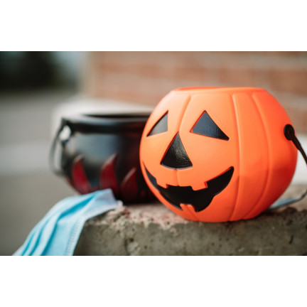 HL33 KBELÍK NA DÝŇOVÉ BONBÓNY VELKÝ KONTEJNER NA HALLOWEENSKÉ BONBÓNY