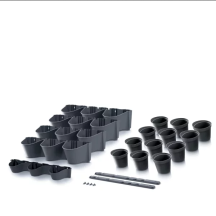 IO2W600W-S433 VERTIKALER GARTEN HÄNGENDE KASKADE KASKADE MODULARE BLUMENWAND