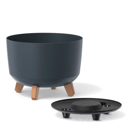 DGRL200-S433 Round Plant Pot with Legs, 