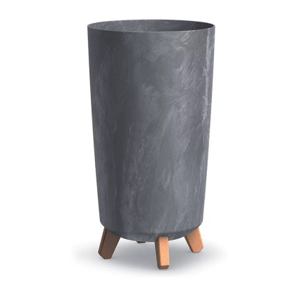 DGTL240E-425u Gracia Tubus Slim Concrete Effect Planter