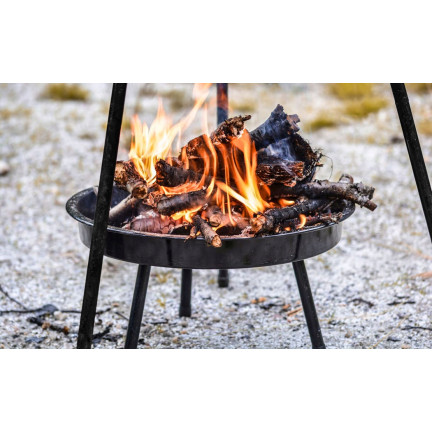 TG72009 DREIBEIN MIT ROST GARTENGRILL FEUERSTELLE GARTENGRILL HÄNGEGRILL