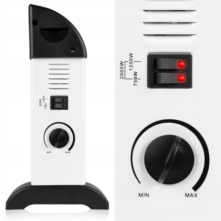 EHH008 ESPERANZA KONVEKTOR 750W/1250W/2000W TANAMI