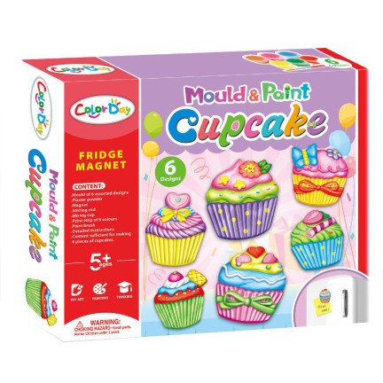 TG67288 MAGNETE DIY KREATIV KIT DIY CUPCAKES FÜR KÜHLSCHRANK