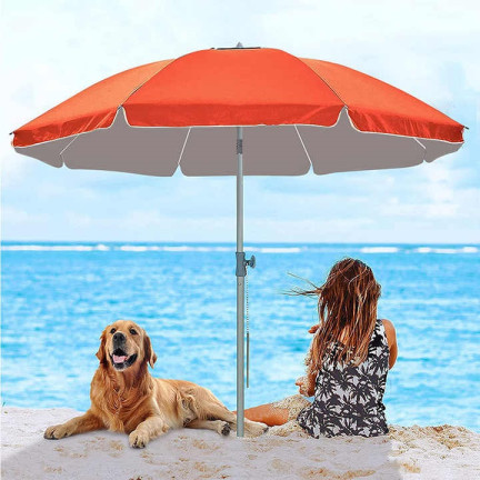 GAO8364 STRANDSCHIRM ZERBRECHLICH GARTENSCHIRM MIT UPF 30+ FILTER 155CM