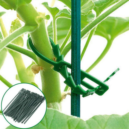 TG56594 GARDENER'S STRIPPED CLIPS PLANT CLIPS Wiederverwendbar
