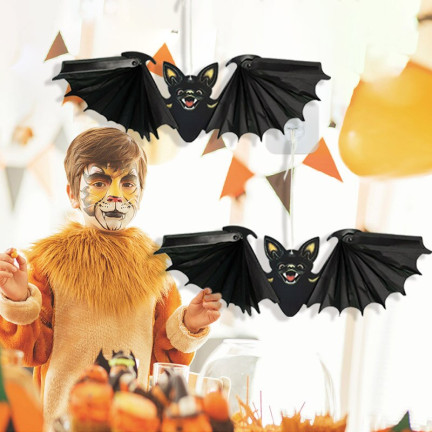 TG44483 NETOPÝR HALLOWEEN DEKORACE ZÁVĚSNÁ VELKÁ