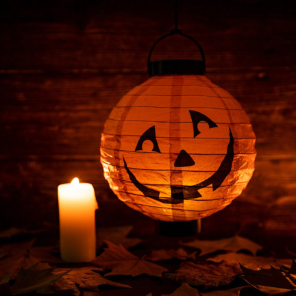 HL25 LED HALLOWEEN DYNIA Laterne