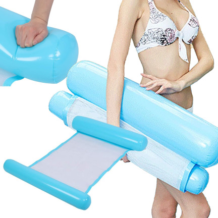 Wasser hängematte schwimmen matratze aufblasbar für schwimmbad