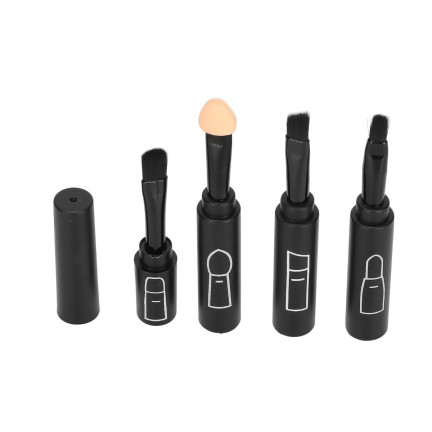 TG56452 Skládací štětce na make-up 4 v 1 ŠTĚTEC NA LÍČENÍ