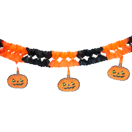 HL20 HALLOWEEN GIRLDA PAPÍROVÝ BANNER DIANIE 3M