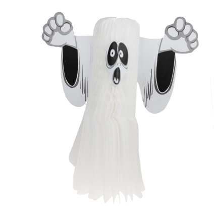 HL8 PŘÍVĚSEK DUCHA HALLOWEENSKÁ DEKORACE ZÁVĚSNÝ DUCH