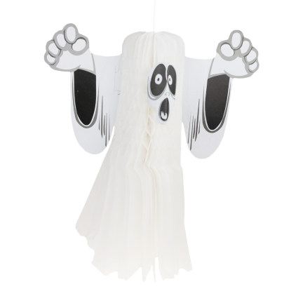HL8 PŘÍVĚSEK DUCHA HALLOWEENSKÁ DEKORACE ZÁVĚSNÝ DUCH