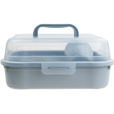 HOB031289 PICKNICK SET 32 TEILE TASSEN BESTECK BEHÄLTER