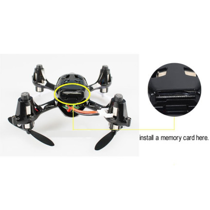 DD34 QUADROCOPTER S KAMEROU ČERNOBÍLÝ vrtulník