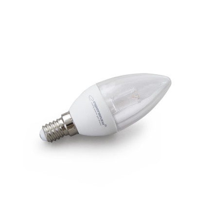 ELL121 ESPERANZA LED ŽÁROVKA C37 ČOČKA E14
5W