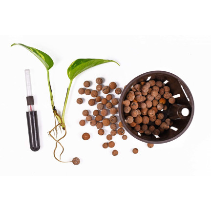 BIO13 JEMNÝ KERAMZIT 5L 4-8MM ZAHRADNICKÝ PŘÍRODNÍ DRENÁŽNÍ MATERIÁL PRO KVĚTINÁČE