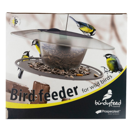 IBFR-405U WINTERING BIRDS' CASTLE Futterhaus für Futterkörner rund