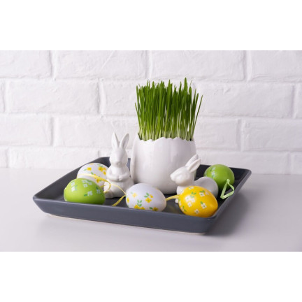 R3365 VELIKONOČNÍ DEKORACE Z OVESNÝCH SEMÍNEK DEKORACE NA VELIKONOČNÍ STŮL 30G