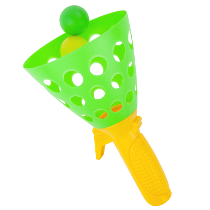 IM007 GESCHICKLICHKEITSSPIEL BALL LAUNCHER BALL FANG BALL FÜR KINDER SPIELE