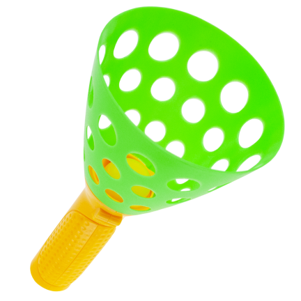 IM007 GESCHICKLICHKEITSSPIEL BALL LAUNCHER BALL FANG BALL FÜR KINDER SPIELE