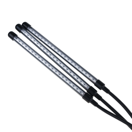 IM010 3 ARM PFLANZENWACHSTUM LICHT 60 LED TIMER + FERNBEDIENUNG