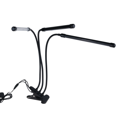 IM010 3 ARM PFLANZENWACHSTUM LICHT 60 LED TIMER + FERNBEDIENUNG