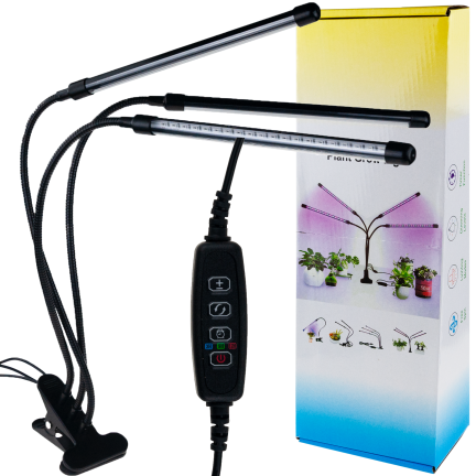 IM010 3 ARM PFLANZENWACHSTUM LICHT 60 LED TIMER + FERNBEDIENUNG