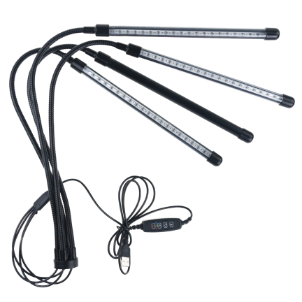IM012 PFLANZENWACHSTUM LICHT GROSS 4 PLATTEN FERNBEDIENUNG TIMER STAND