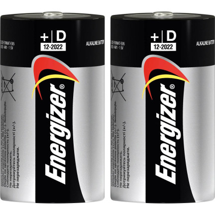 EN4 2x ENERGIZER Alkaline Power R20 D 1,5V baterie