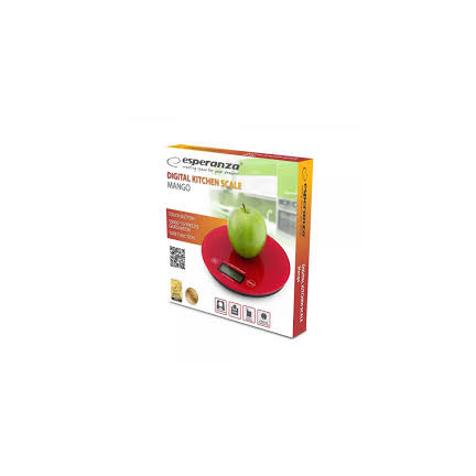 ES156CZ MANGO RUNDE KÜCHENWAAGE ROT