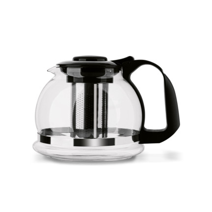 TD42 GLASKANNE MIT BRÜHER GAJA 1.6L KESSEL LOSE BLÄTTERTEE