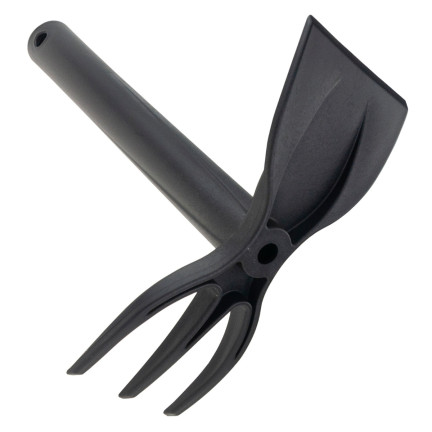 Inmo-S411: hook, hoe with tines, rake, hand cultivator, garden tines