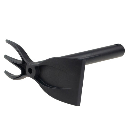 Inmo-S411: hook, hoe with tines, rake, hand cultivator, garden tines
