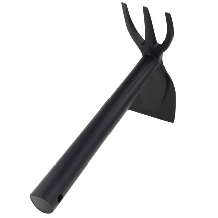Inmo-S411: hook, hoe with tines, rake, hand cultivator, garden tines